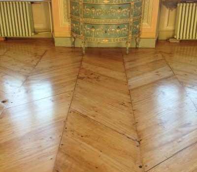 Recupero di parquet con 300 anni di vita